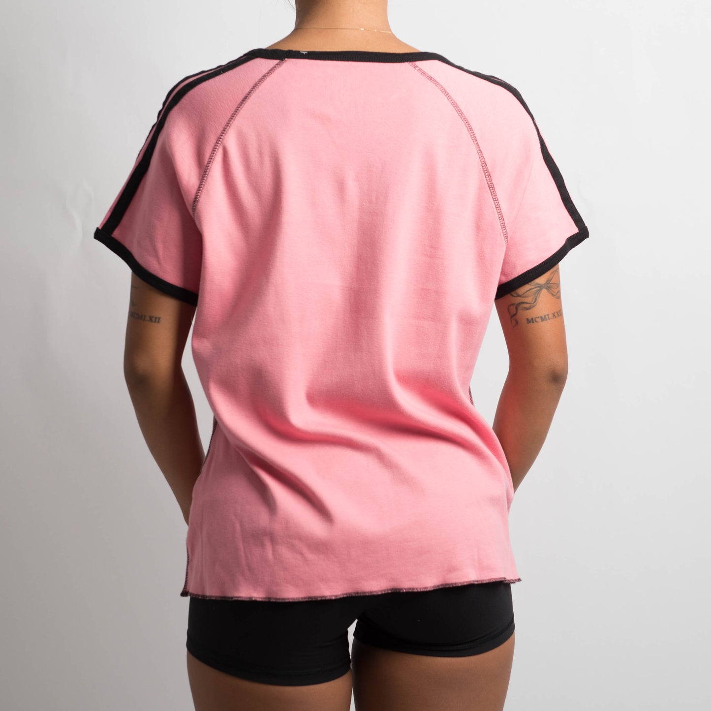 PINK RINGER TEE