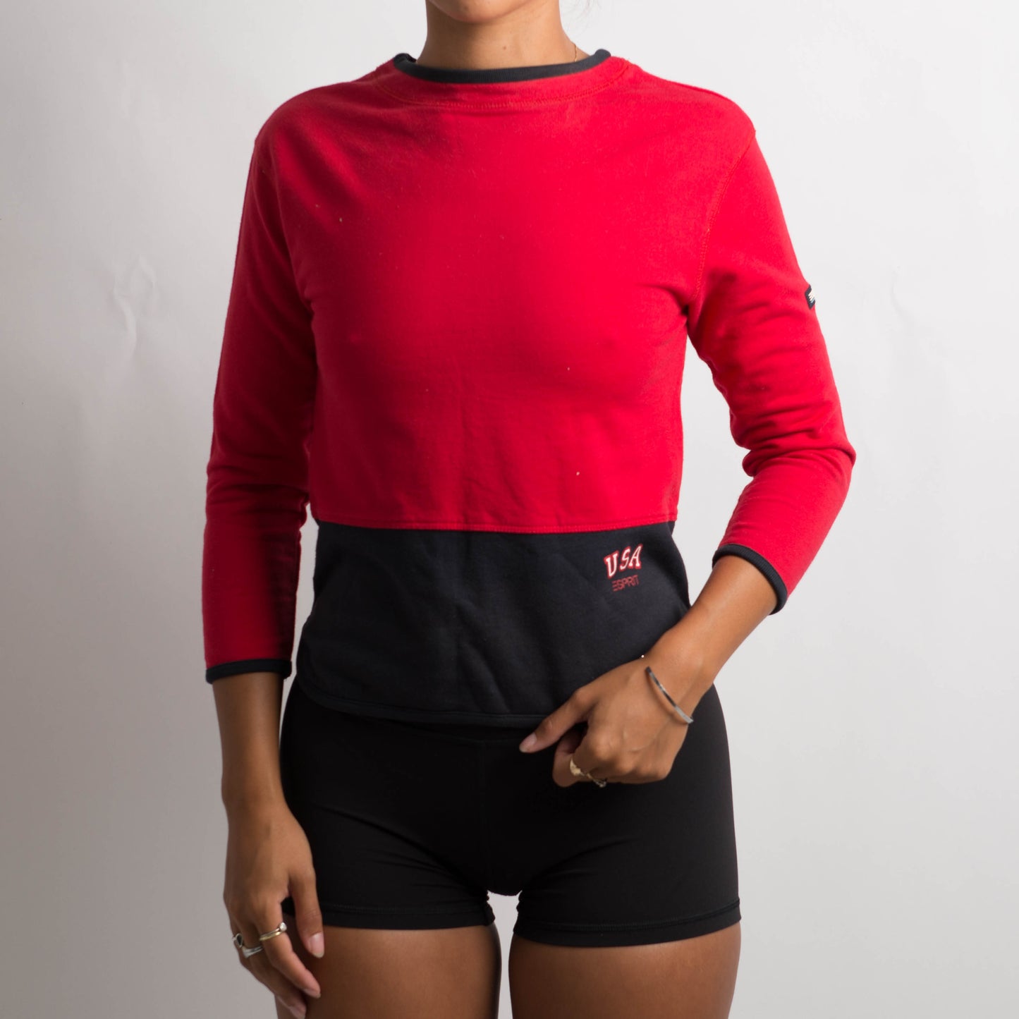 RED RINGER LONG SLEEVE