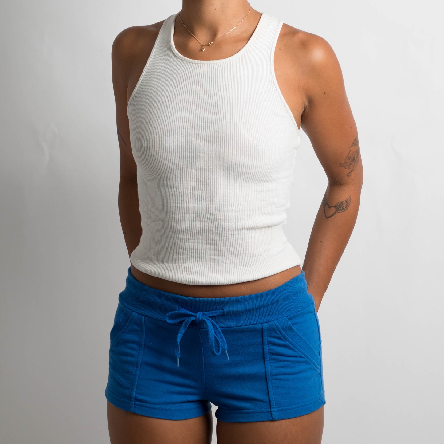 COBALT MINI SHORTS