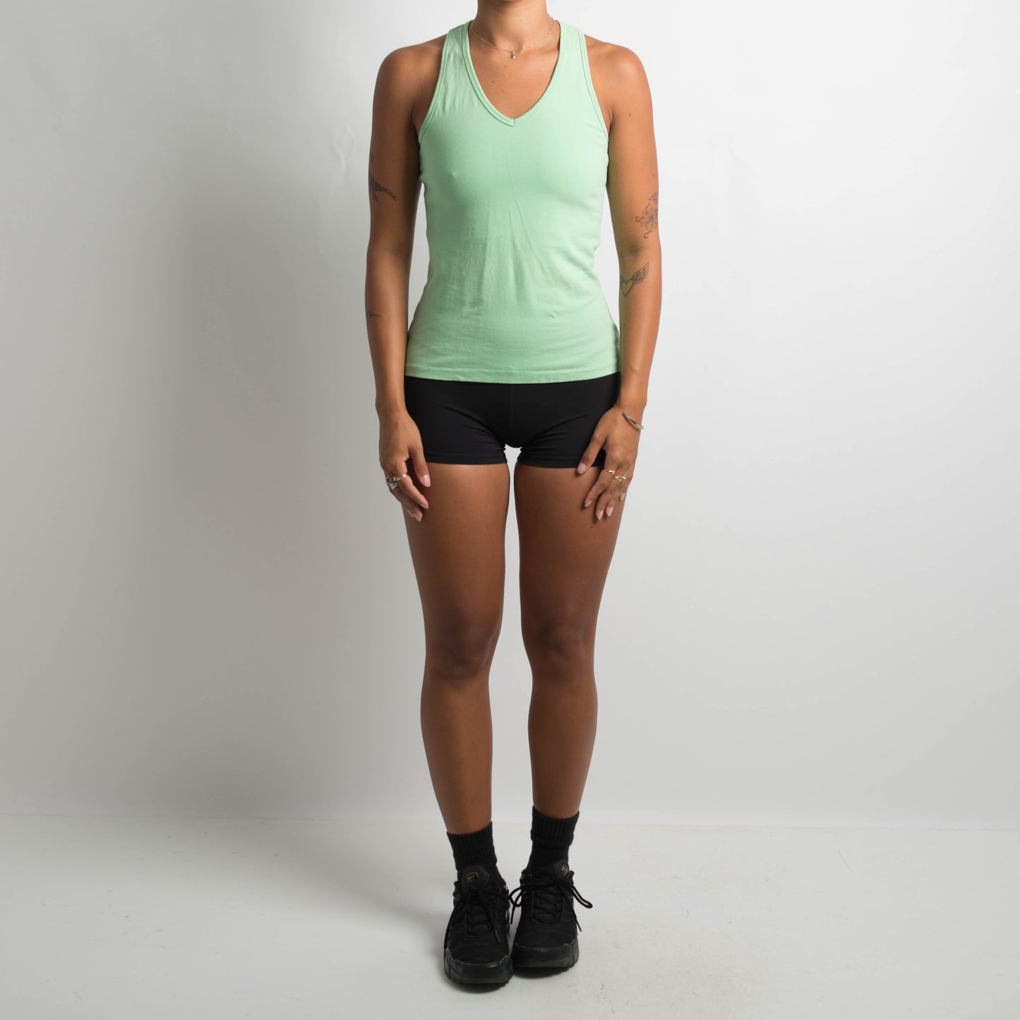 GREEN ACTIVEWEAR TANK