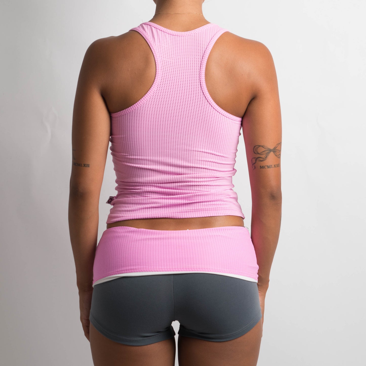 GREY / PINK ACTIVEWEAR SET