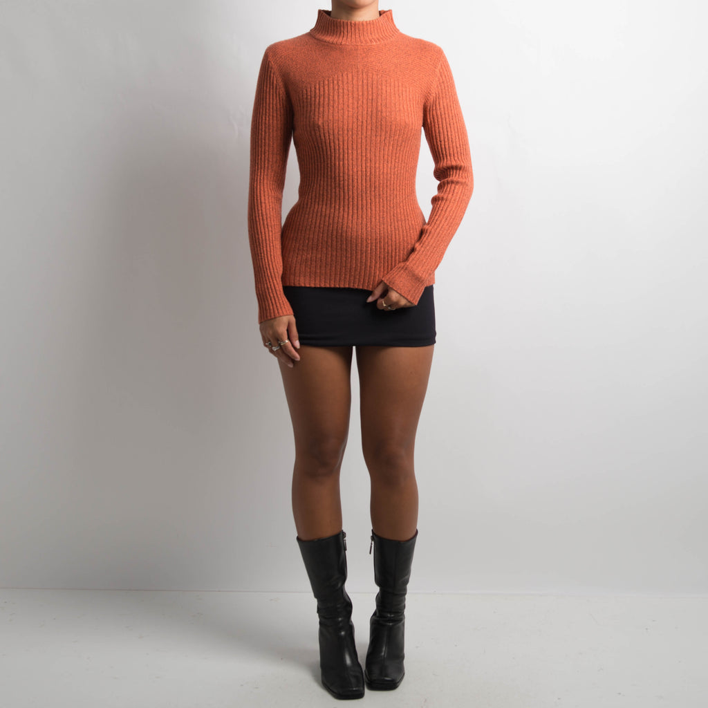 ORANGE MARLE LONG SLEEVE