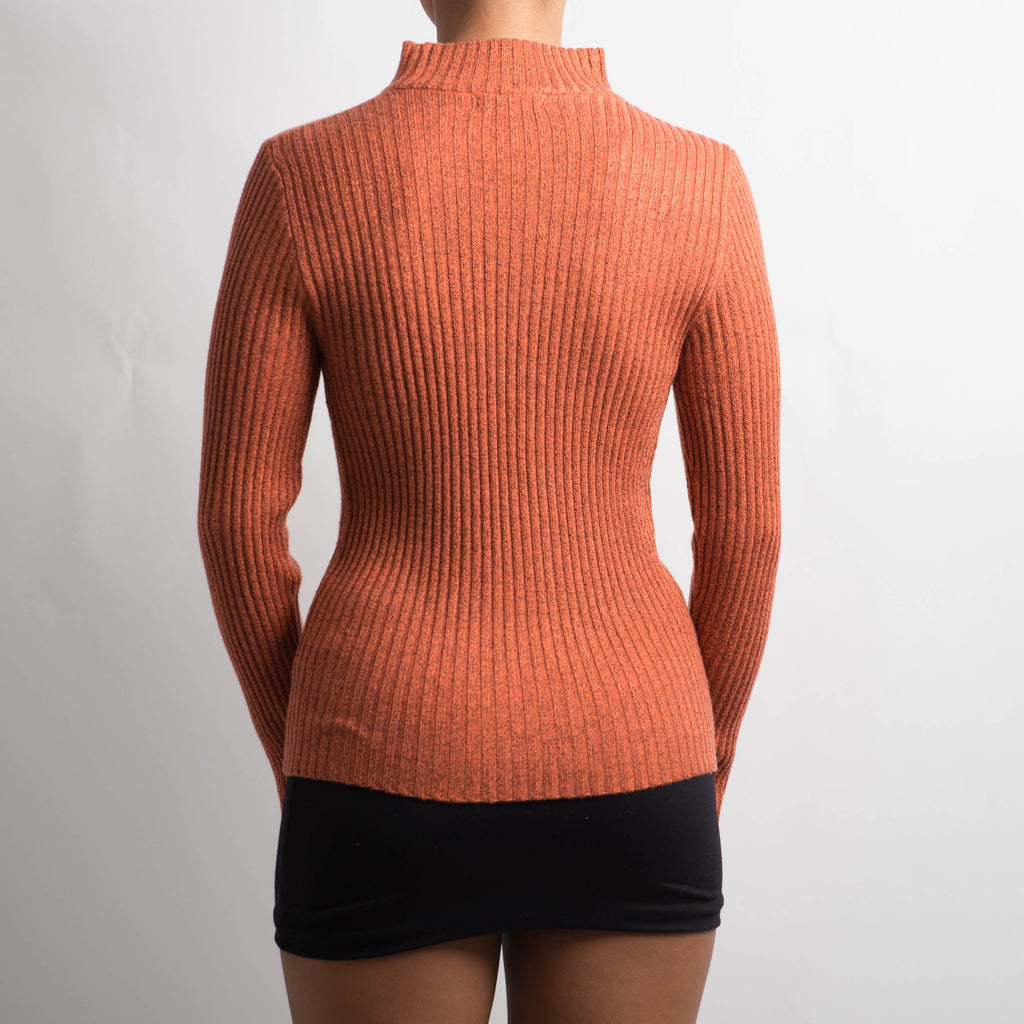 ORANGE MARLE LONG SLEEVE