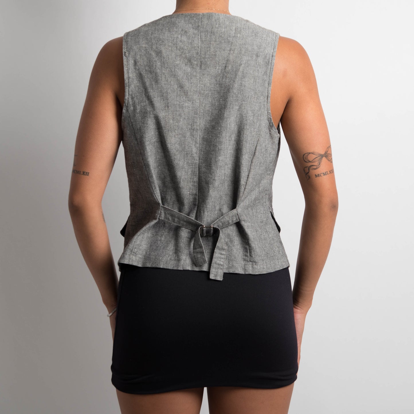 GREY WAISTCOAT VEST