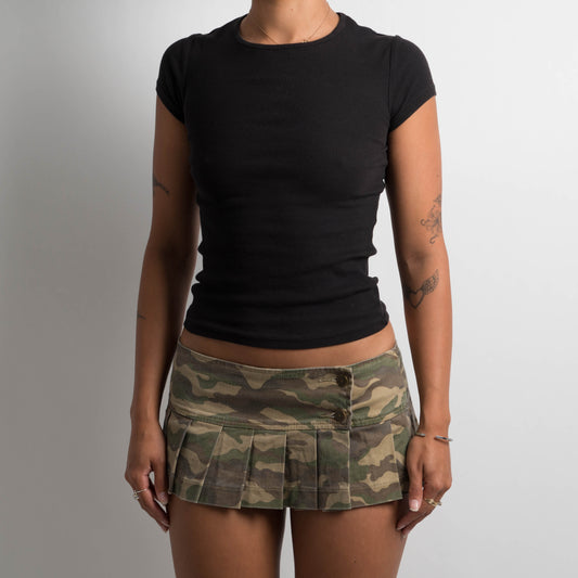 CAMOUFLAGE MICRO MINI SKIRT