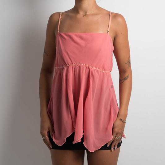 PINK BABYDOLL CAMISOLE