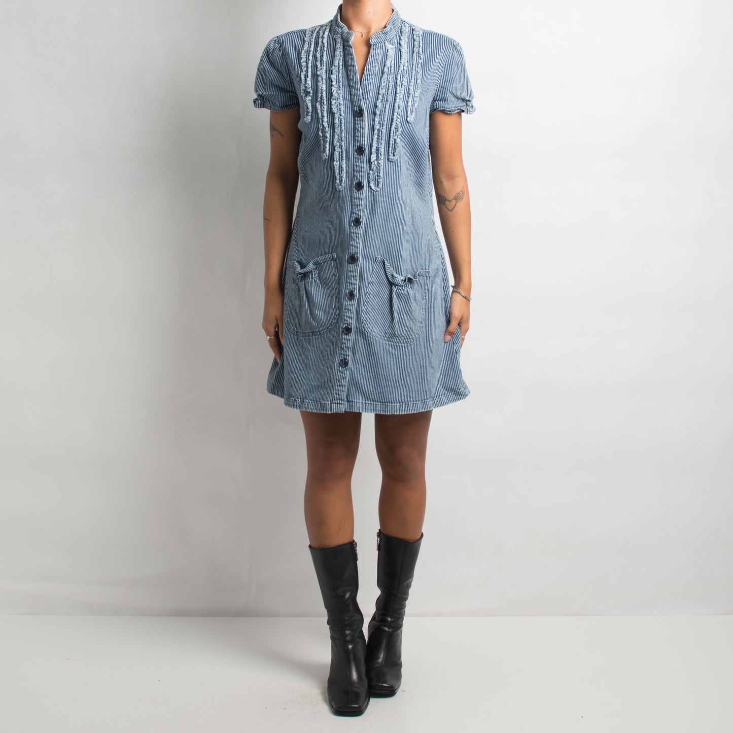 DENIM TUNIC DRESS