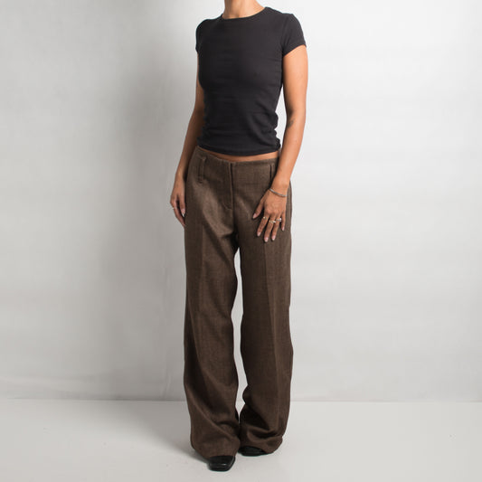 BROWN MARLE TROUSERS