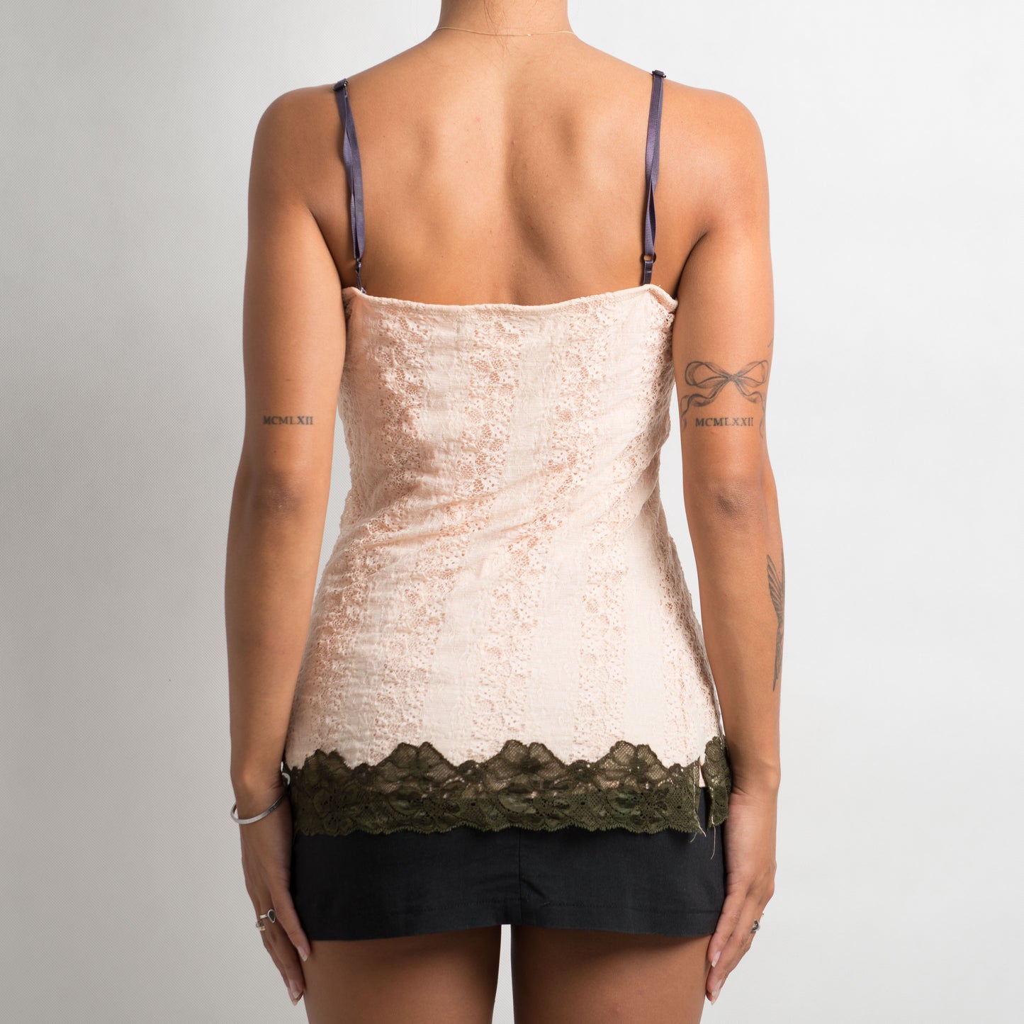 PALE PINK LACE CAMISOLE