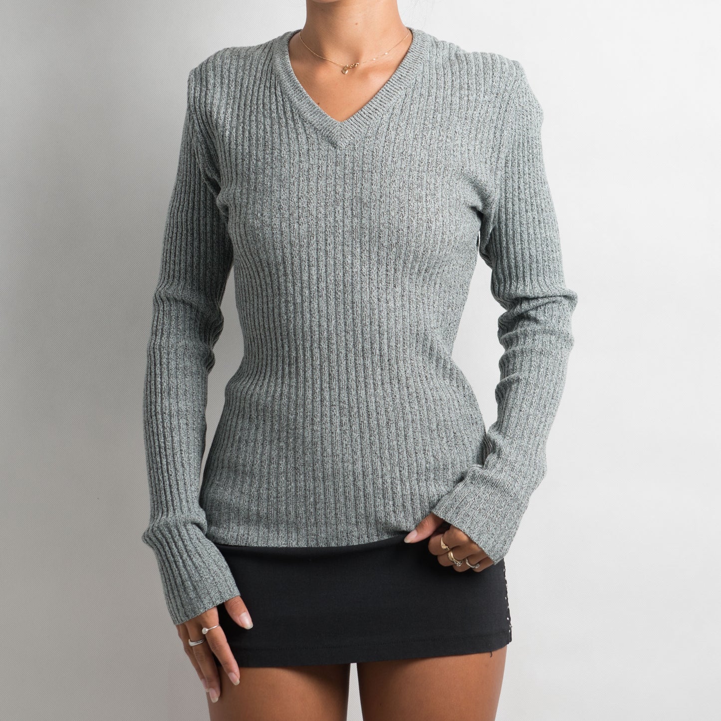 GREY MARLE LONG SLEEVE