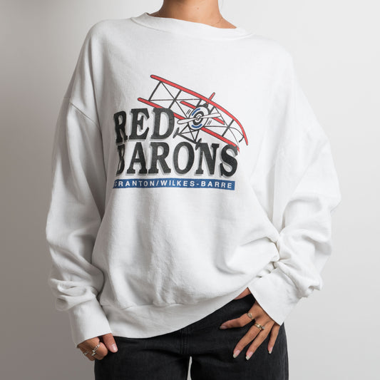 RED BARONS CREWNECK