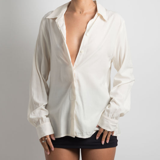 OFF WHITE LONG SLEEVE BLOUSE