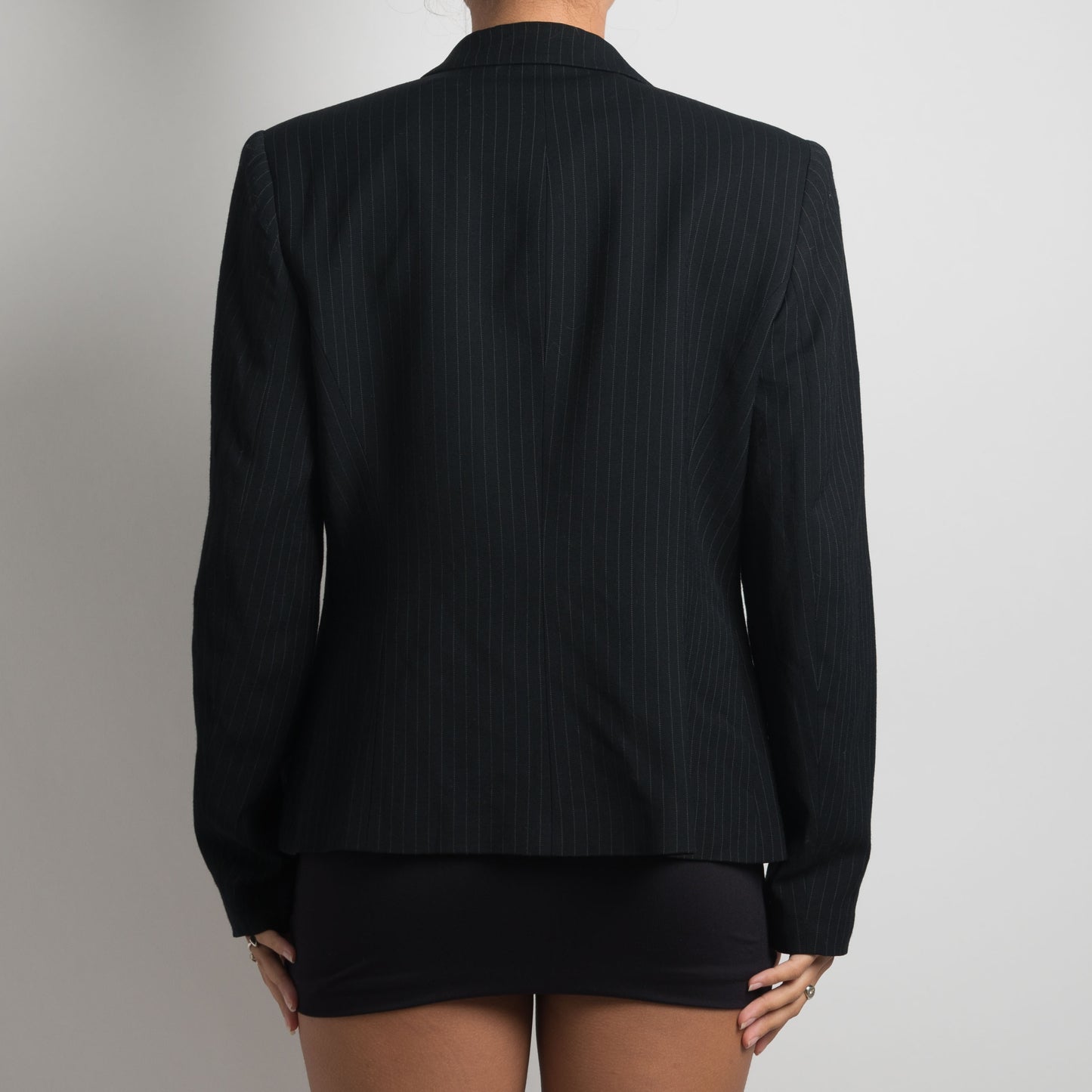 PINSTRIPE WOOL SUIT SET