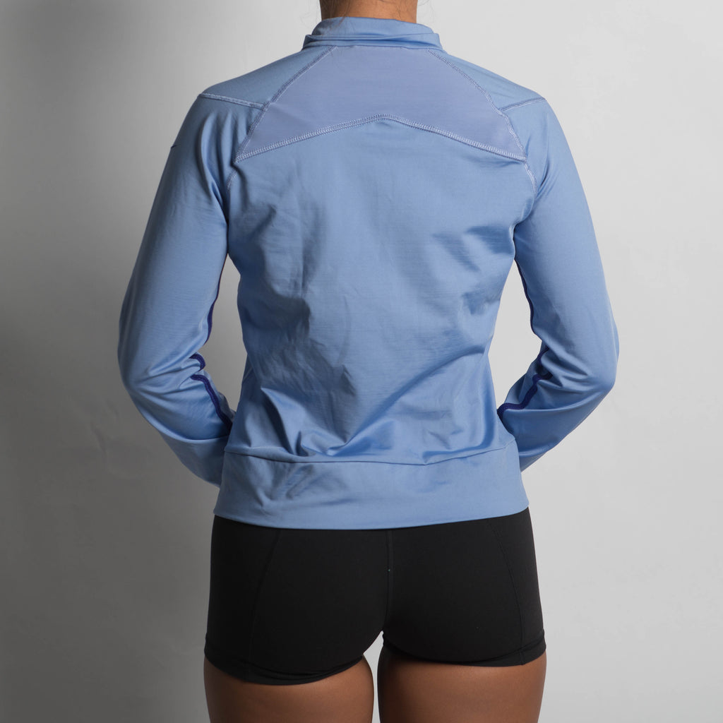 PERIWINKLE ZIP JACKET