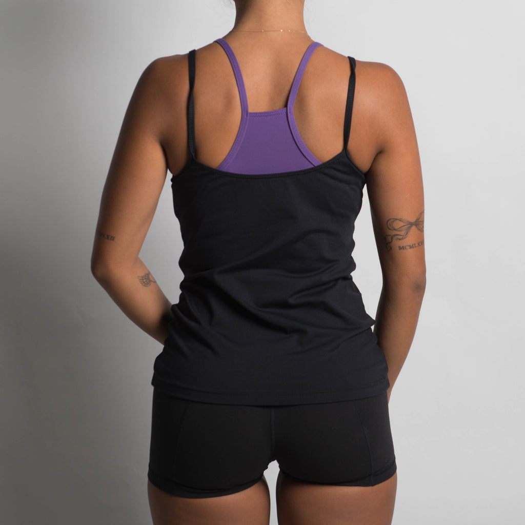 LAYERED ACTIVE TANK TOP