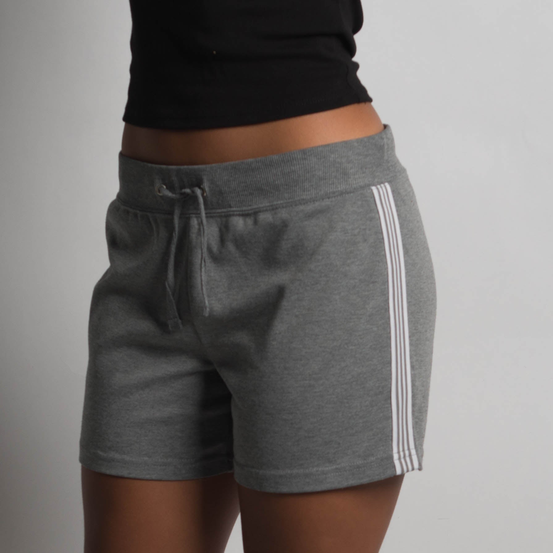GREY LOUNGE SHORTS
