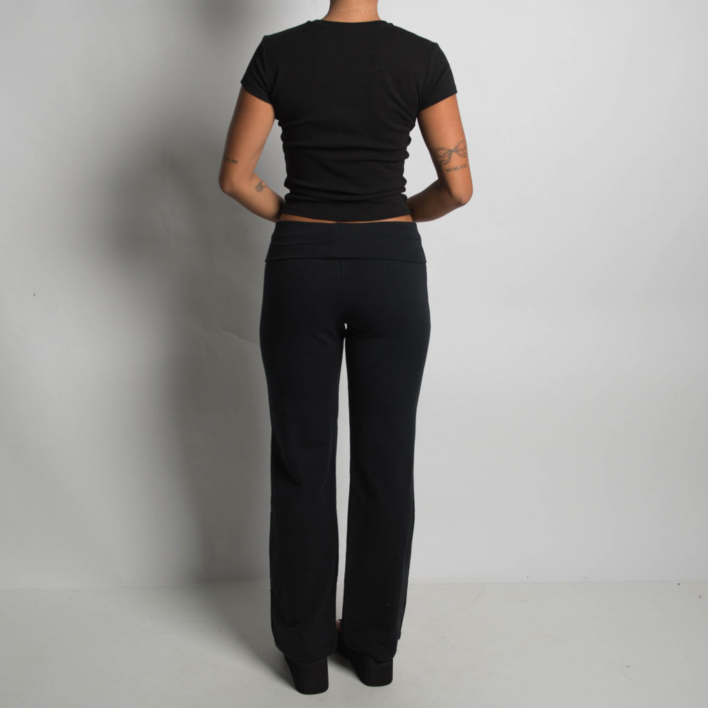 FOLD OVER FLARE LEGGINGS