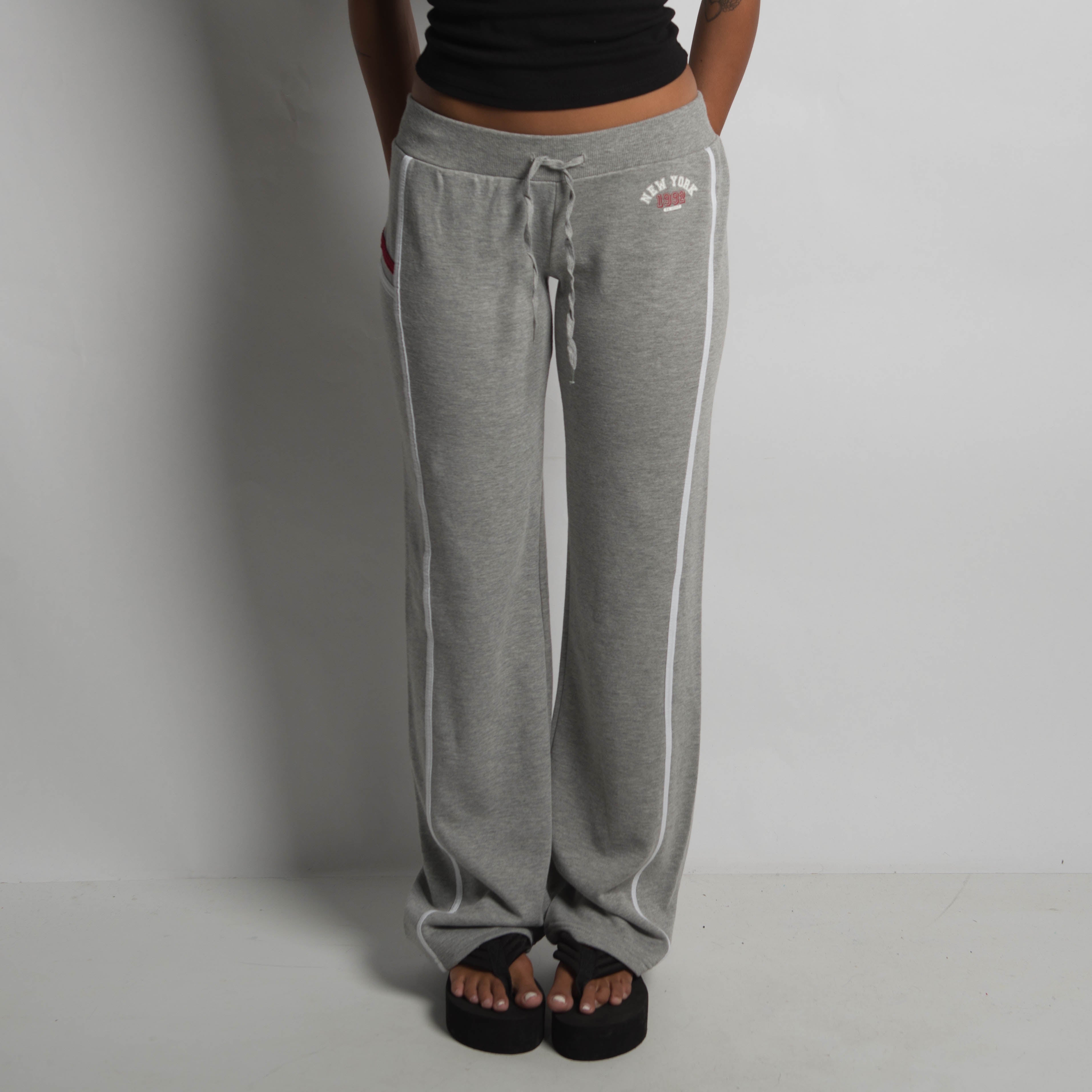 GREY FLARE LOUNGE PANTS