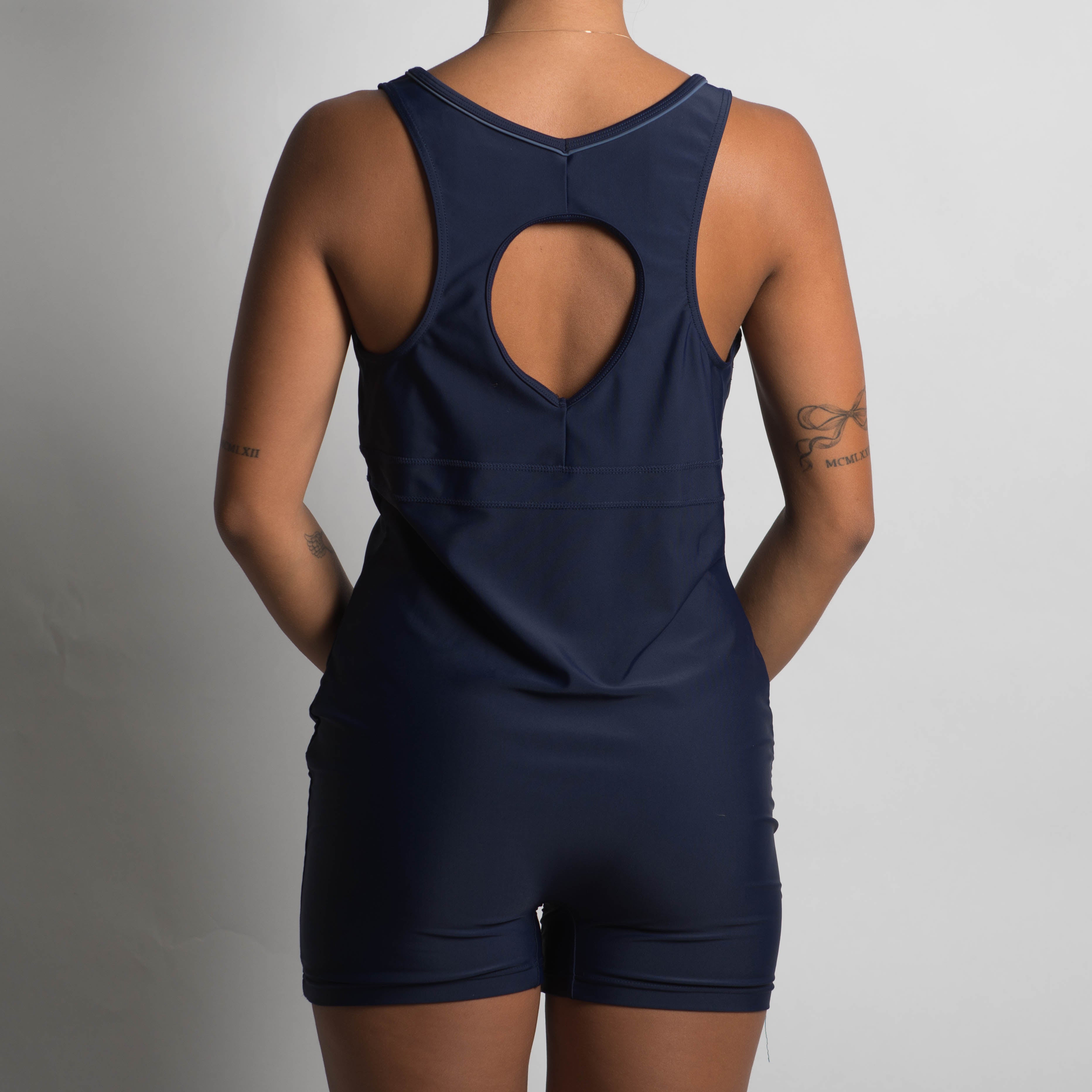 NAVY ACTIVE JUMPSUIT