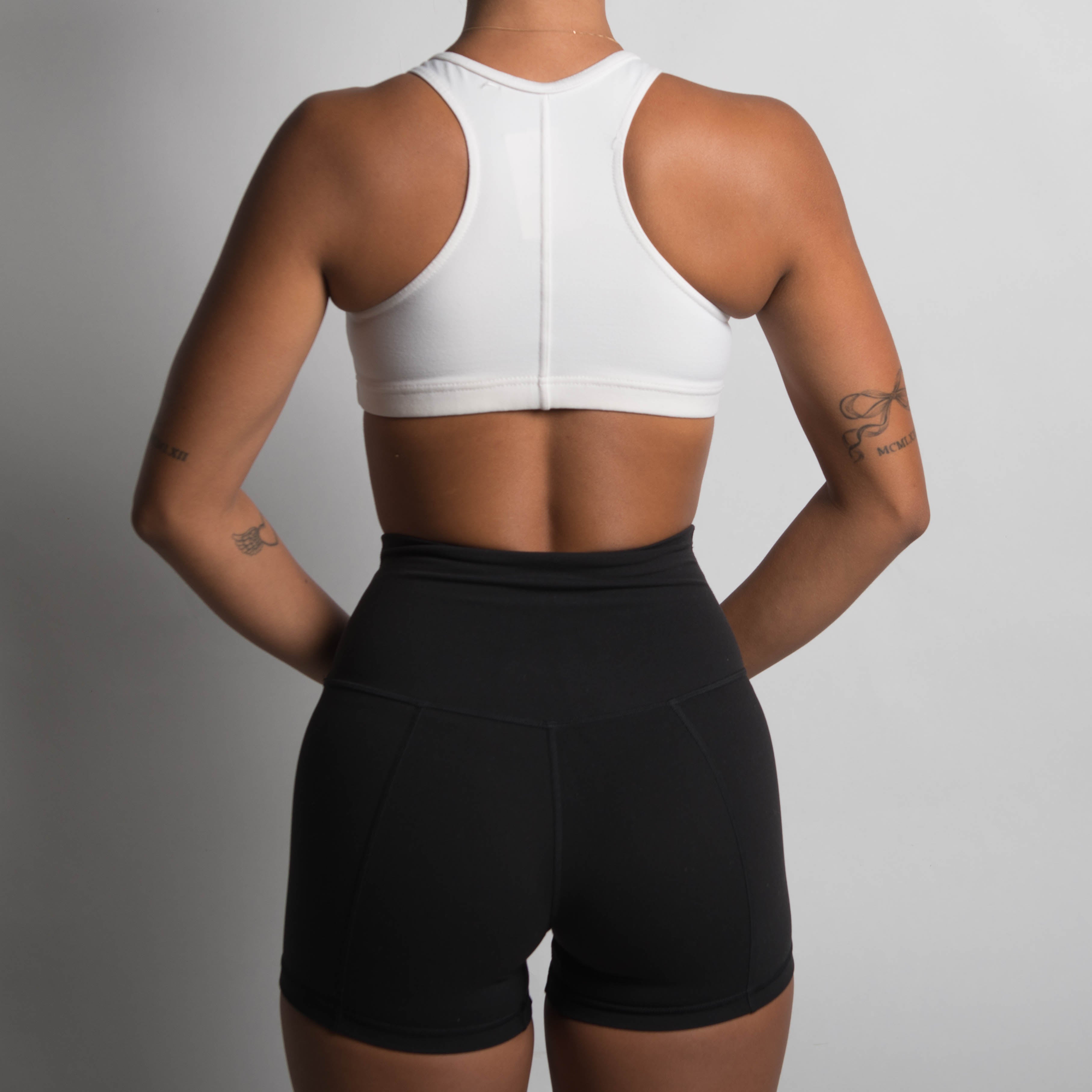 ZIP FRONT CROP TOP