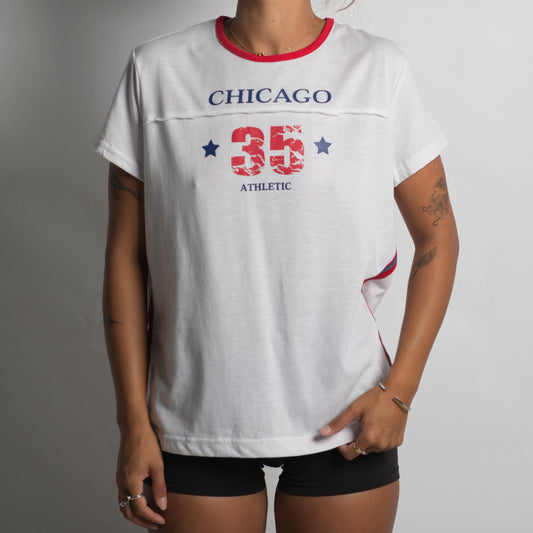 WHITE GRAPHIC TEE