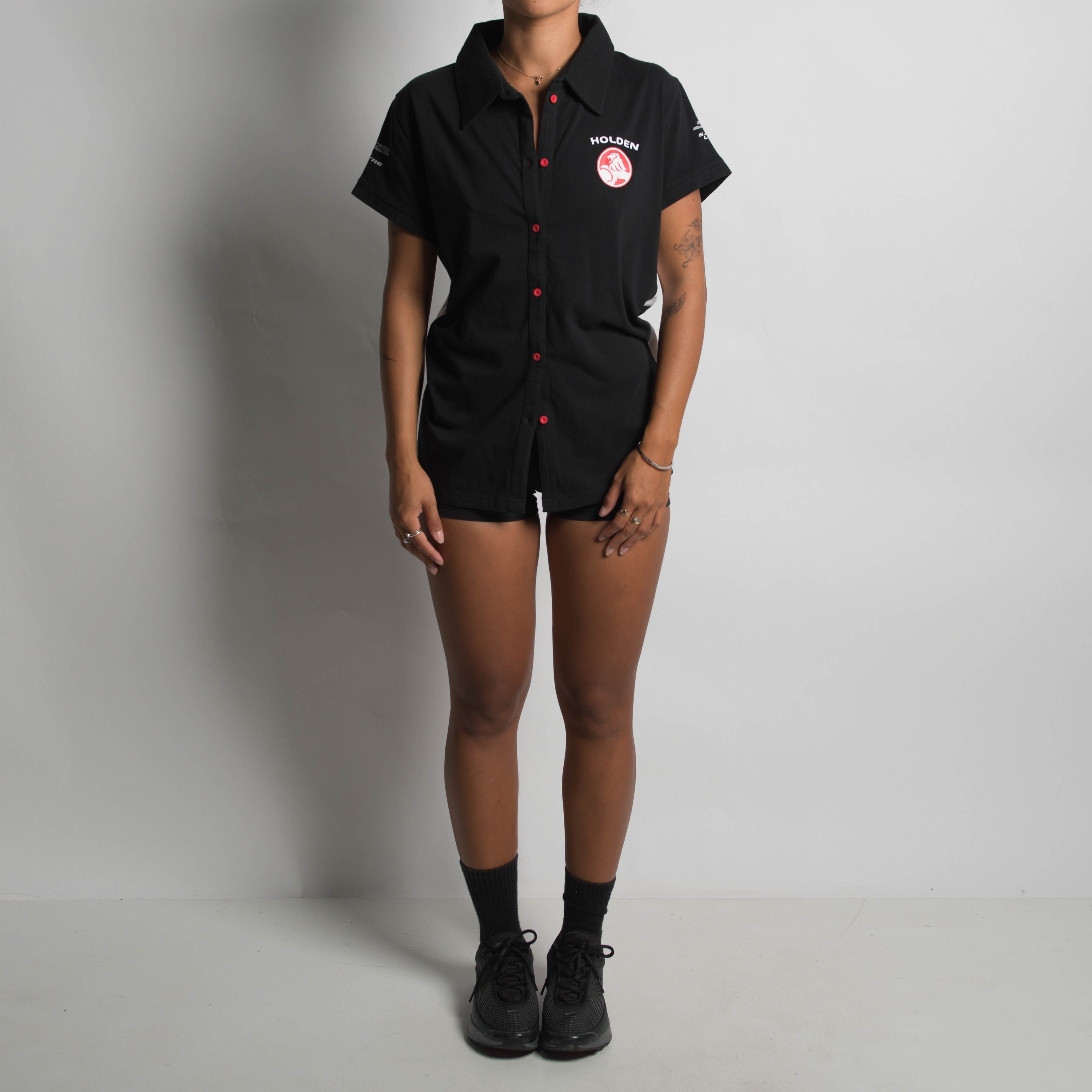 HOLDEN BUTTON POLO TOP