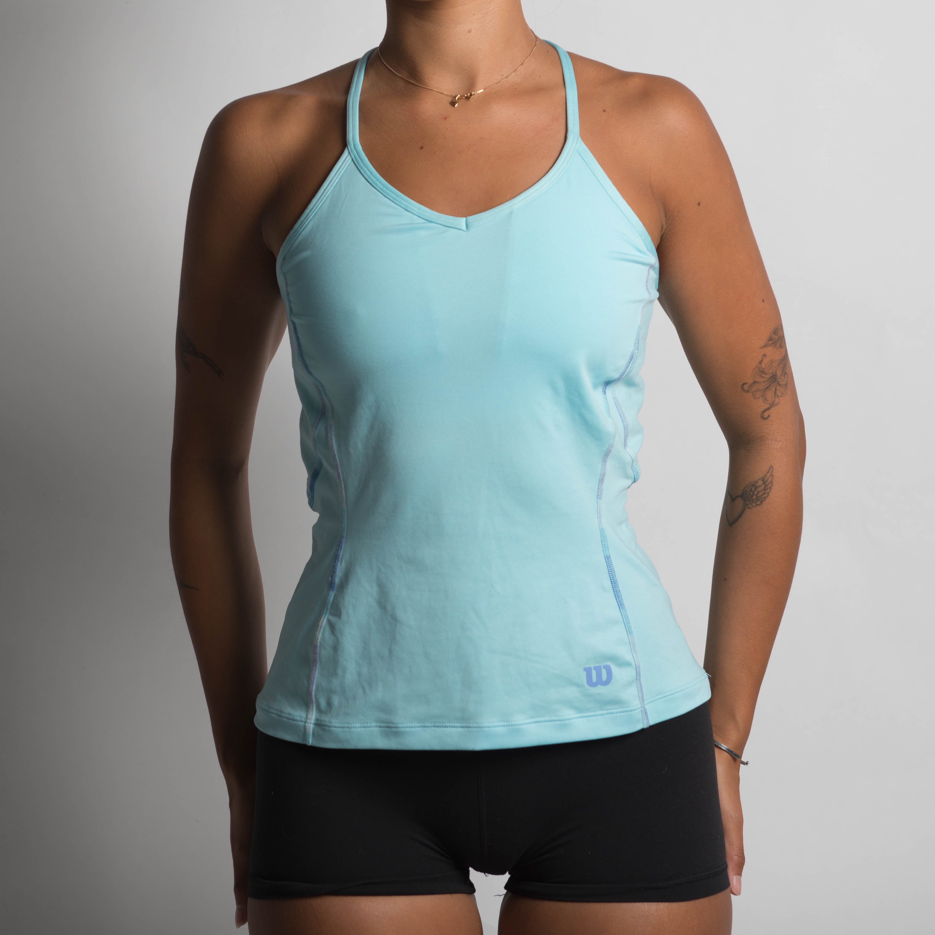 BLUE ACTIVE TANK TOP