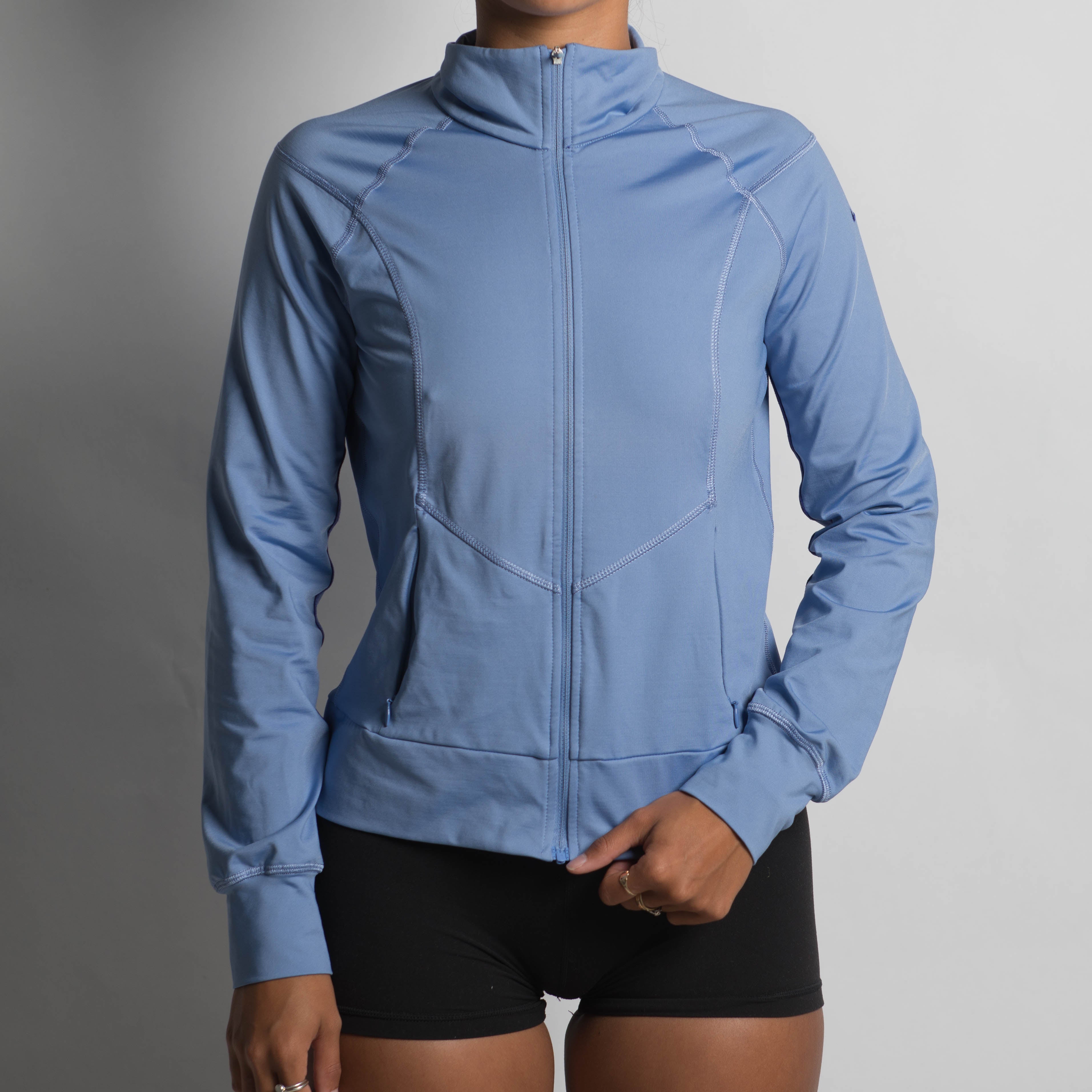PERIWINKLE ZIP JACKET