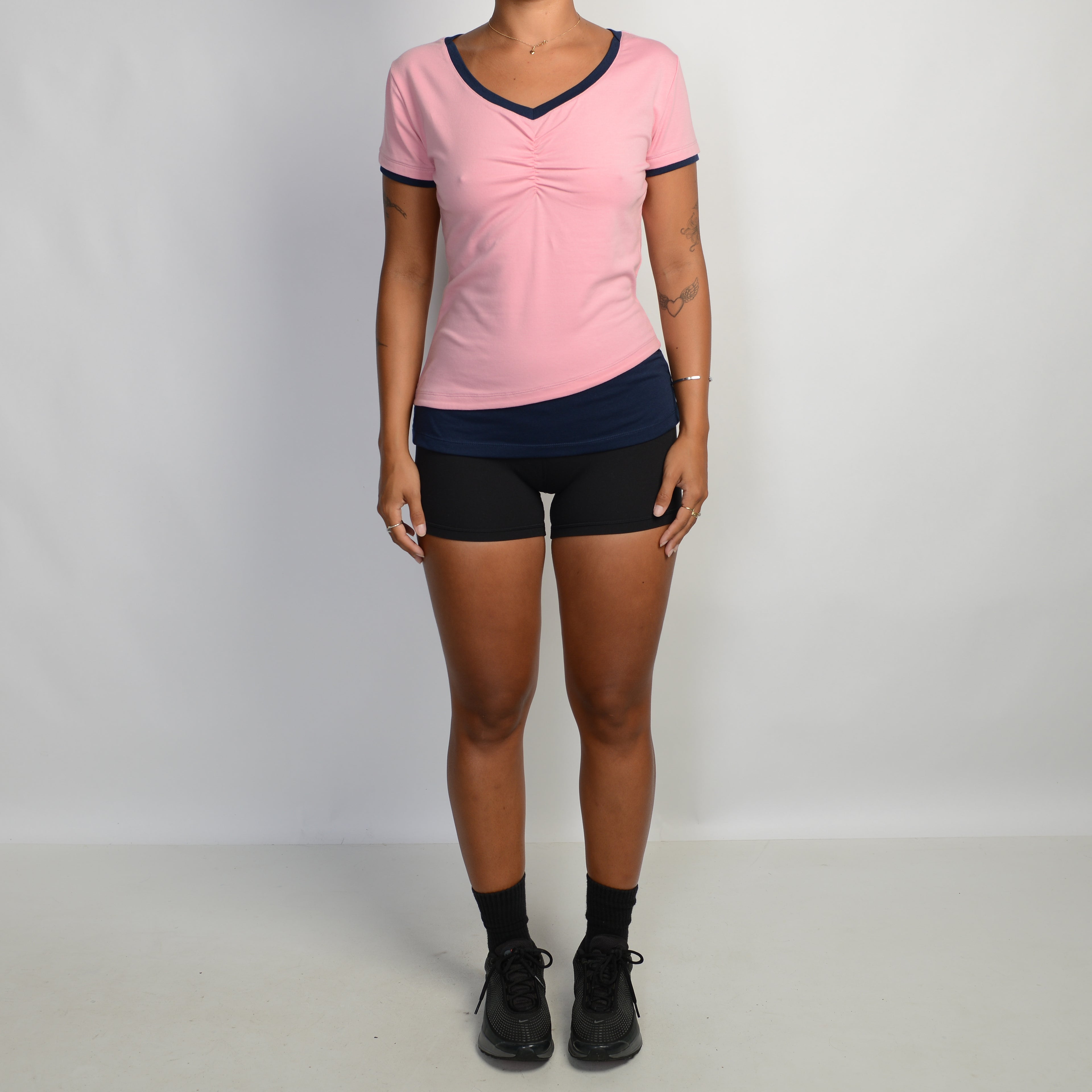 PINK LAYERED TEE