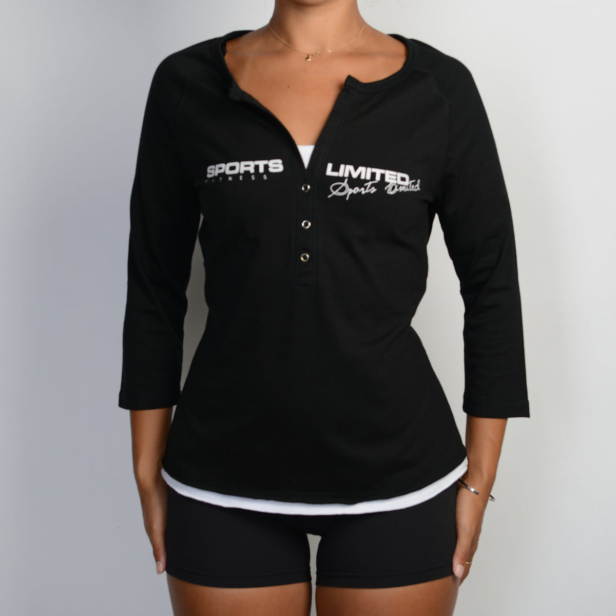 BLACK LAYERED TOP