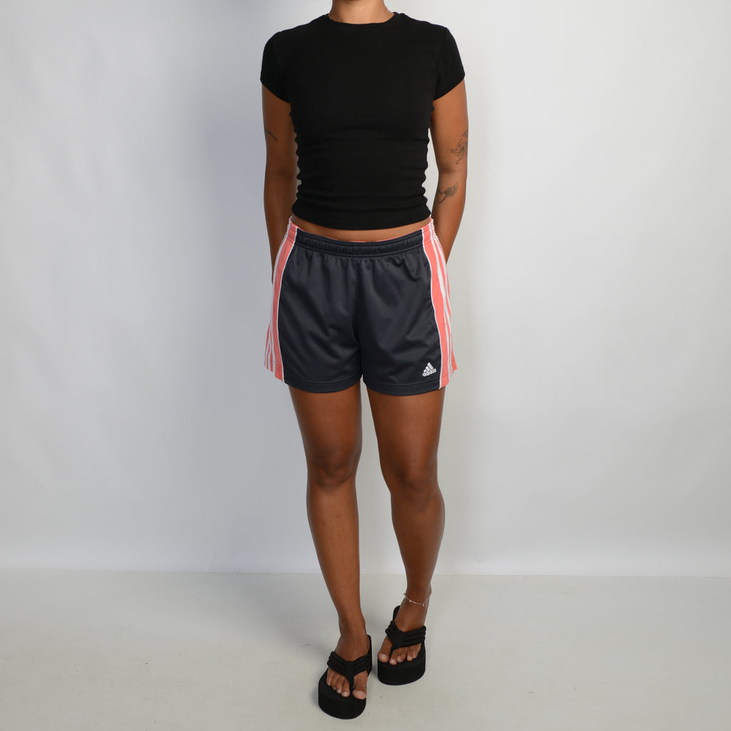 CORAL TRIM ADIDAS SHORTS
