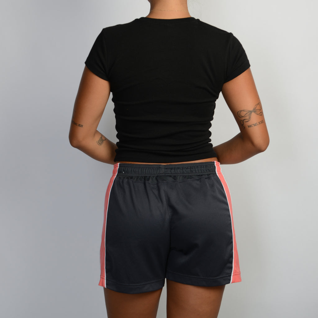 CORAL TRIM ADIDAS SHORTS
