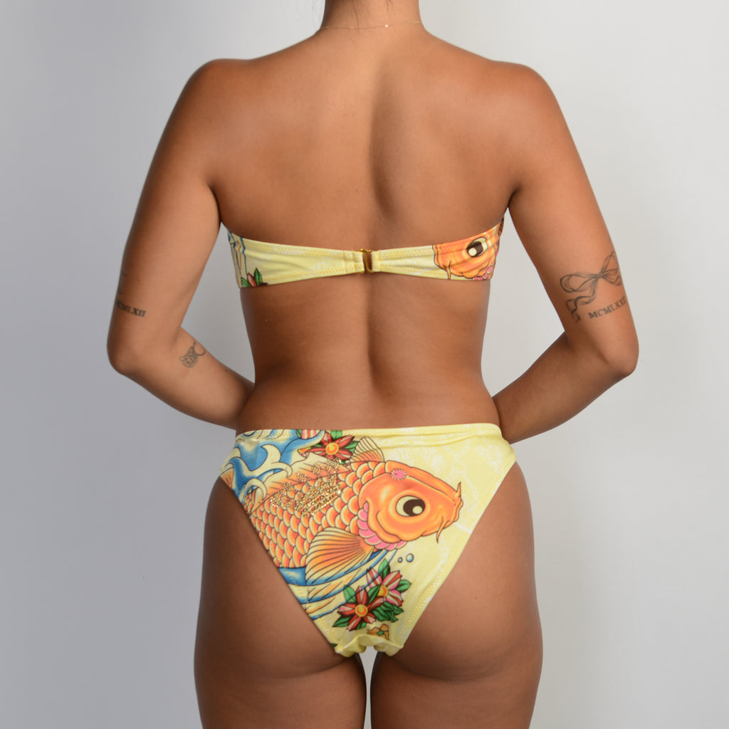 YELLOW KOI BIKINI SET