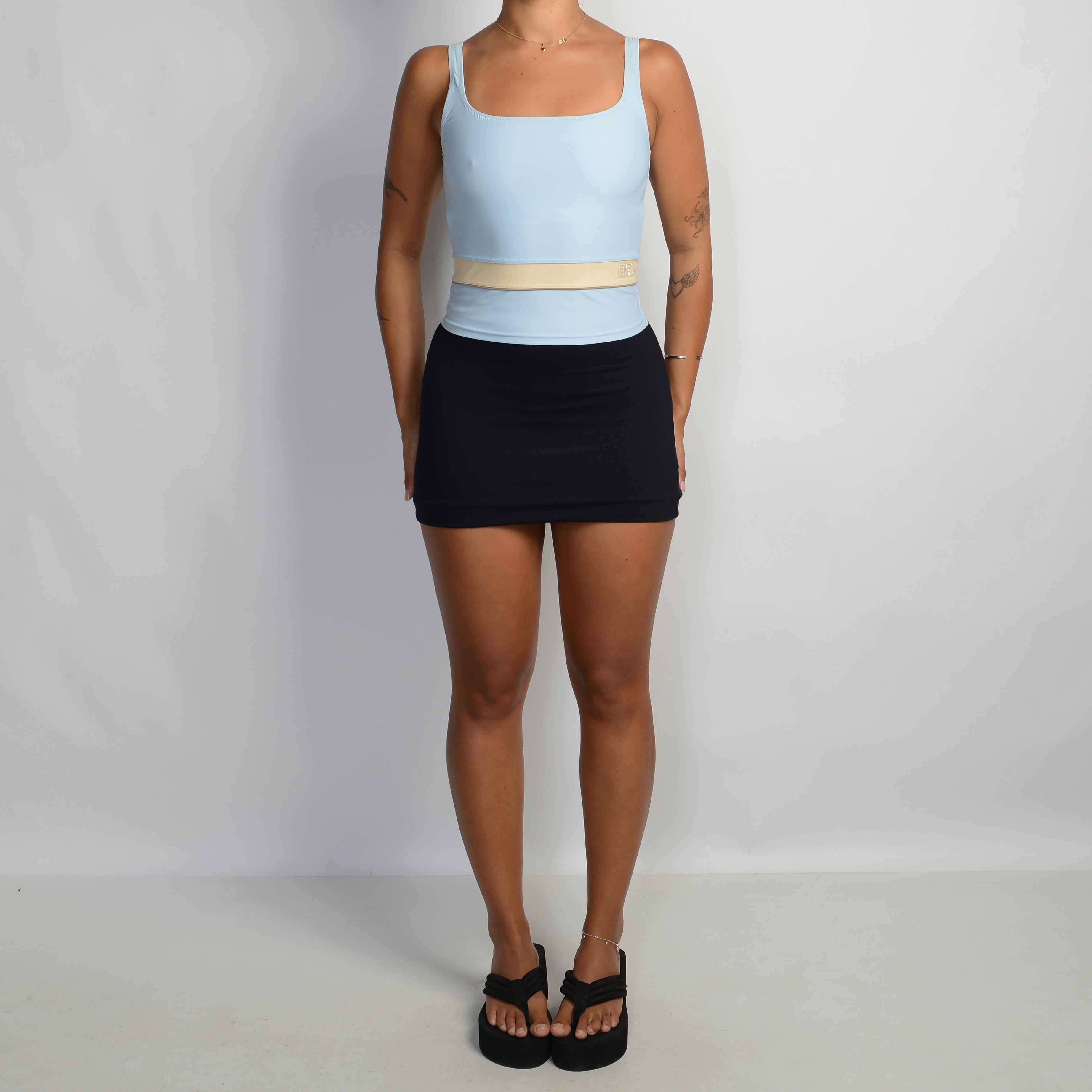 BABY BLUE TANKINI TOP