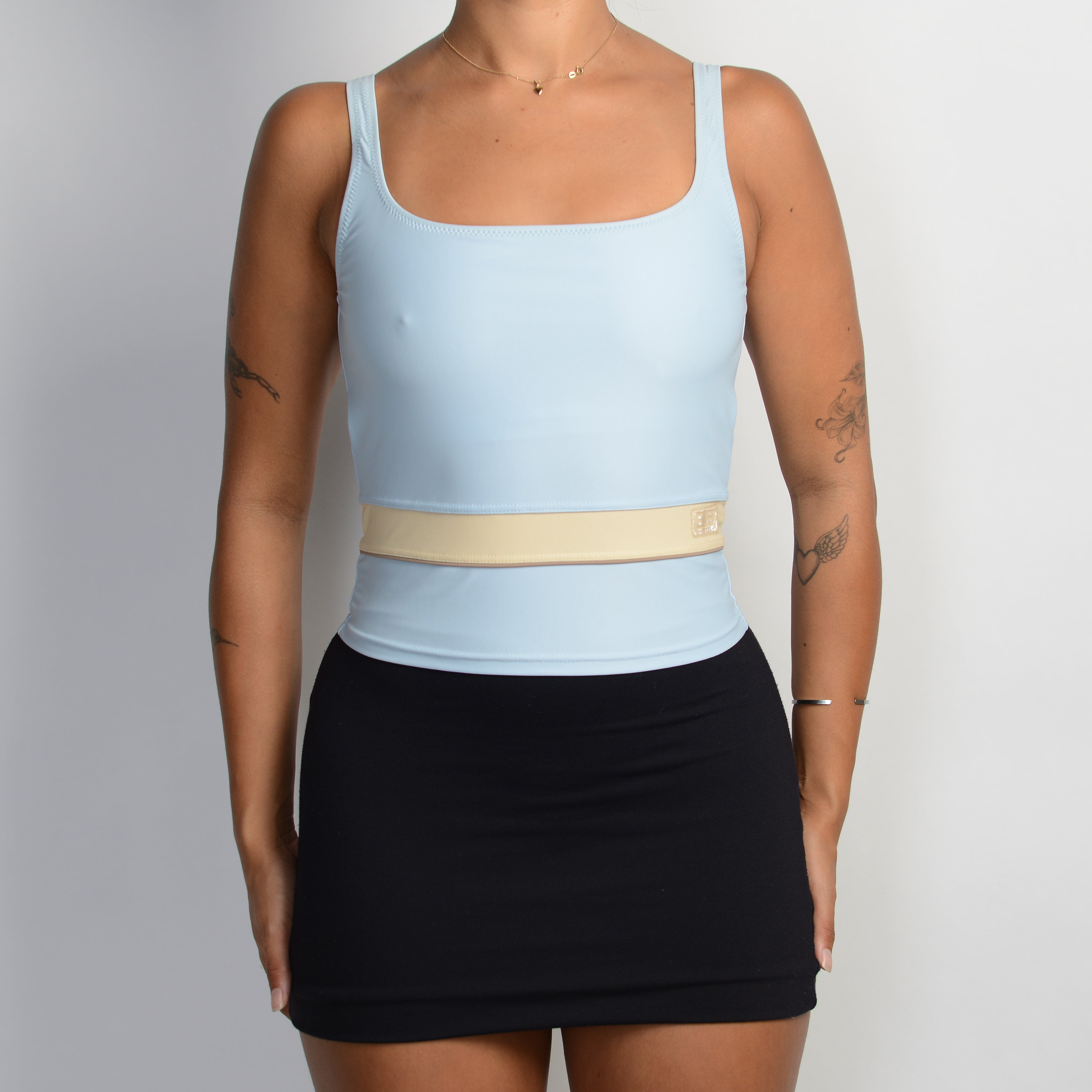 BABY BLUE TANKINI TOP