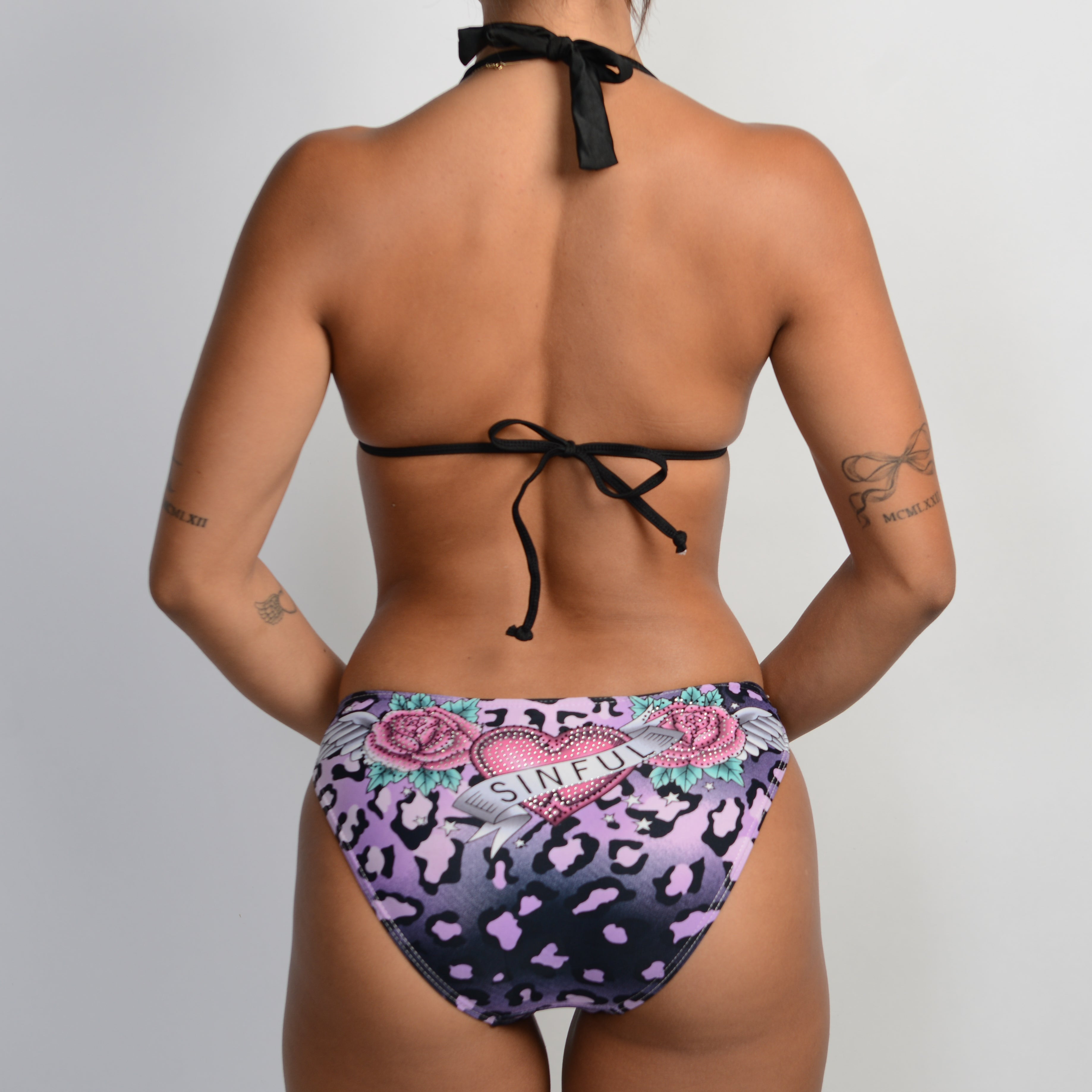 LILAC CHEETAH BIKINI SET