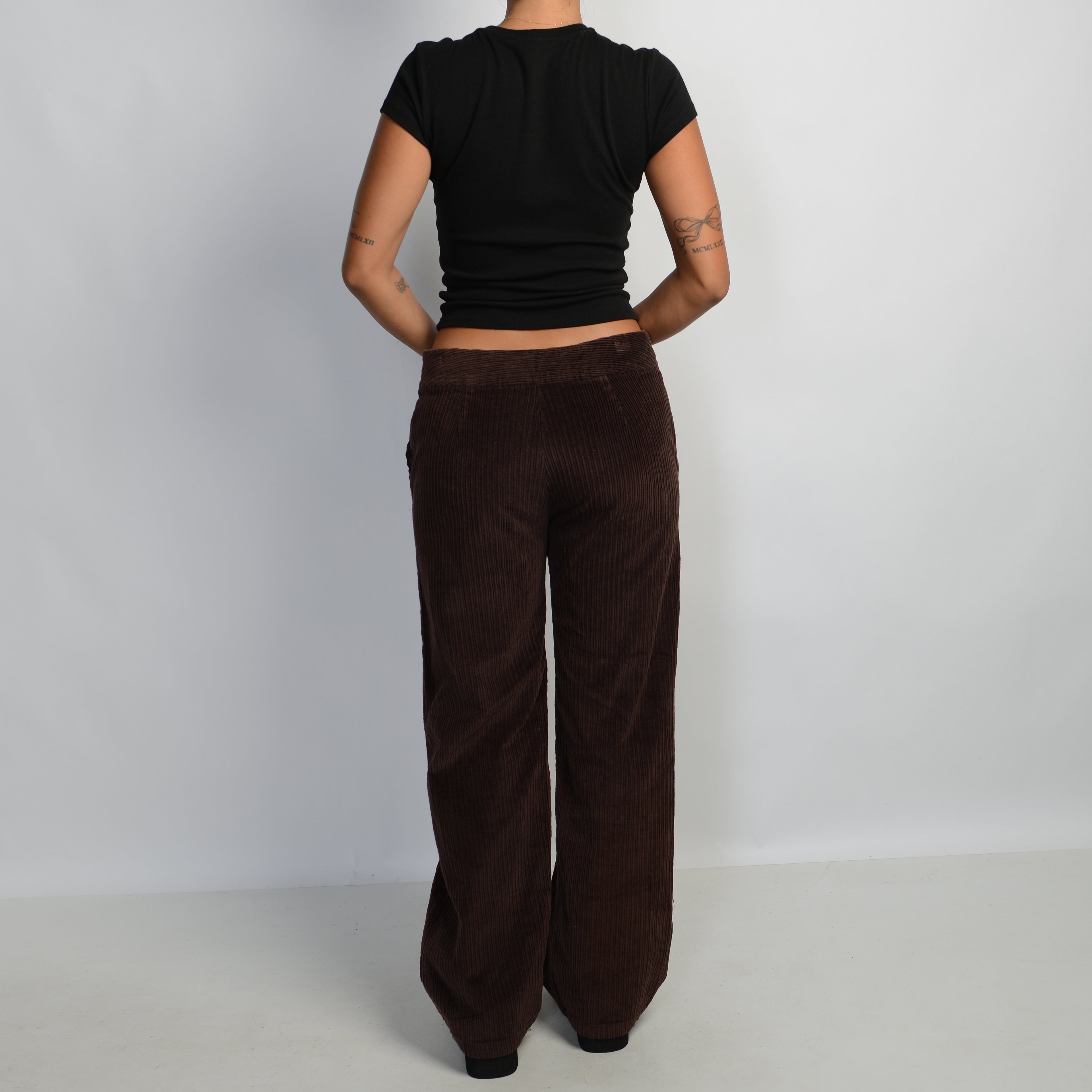 BROWN CORDUROY TROUSERS