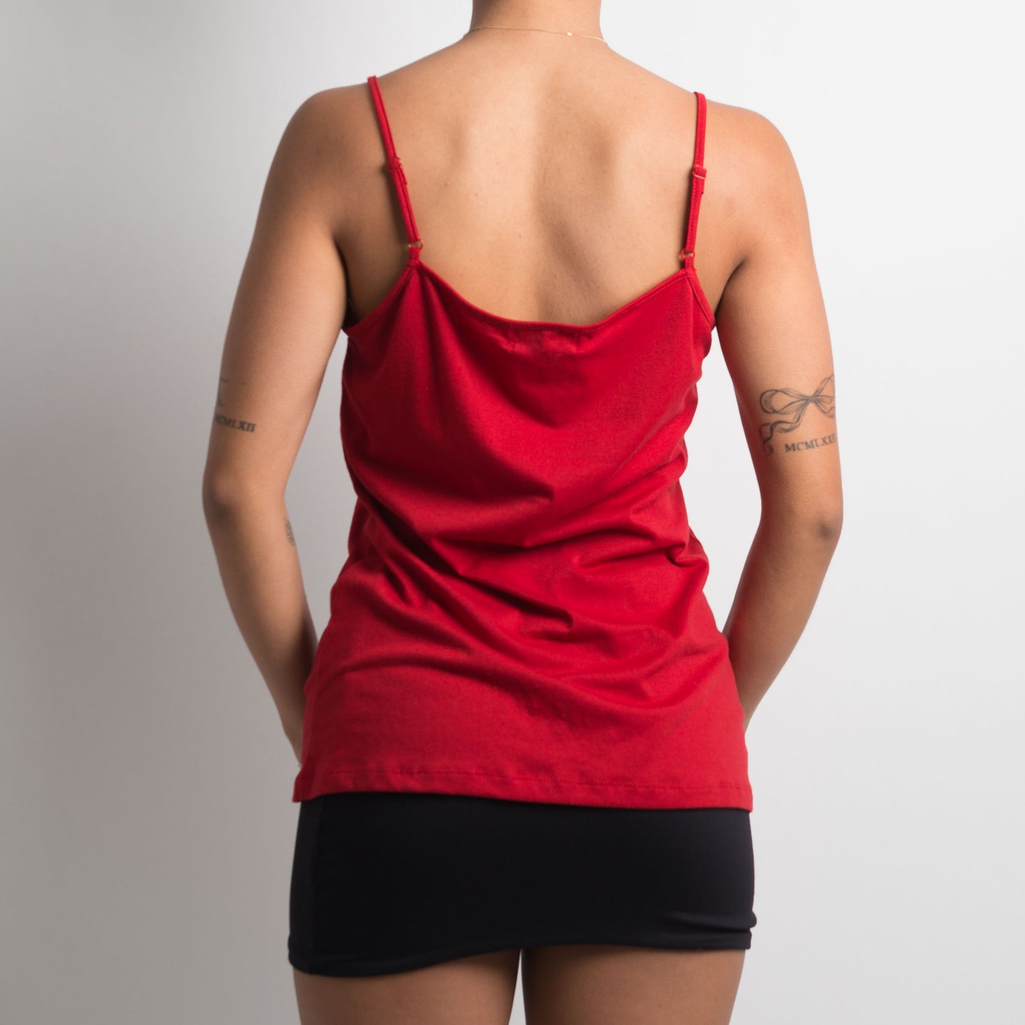 RED LACE CAMISOLE