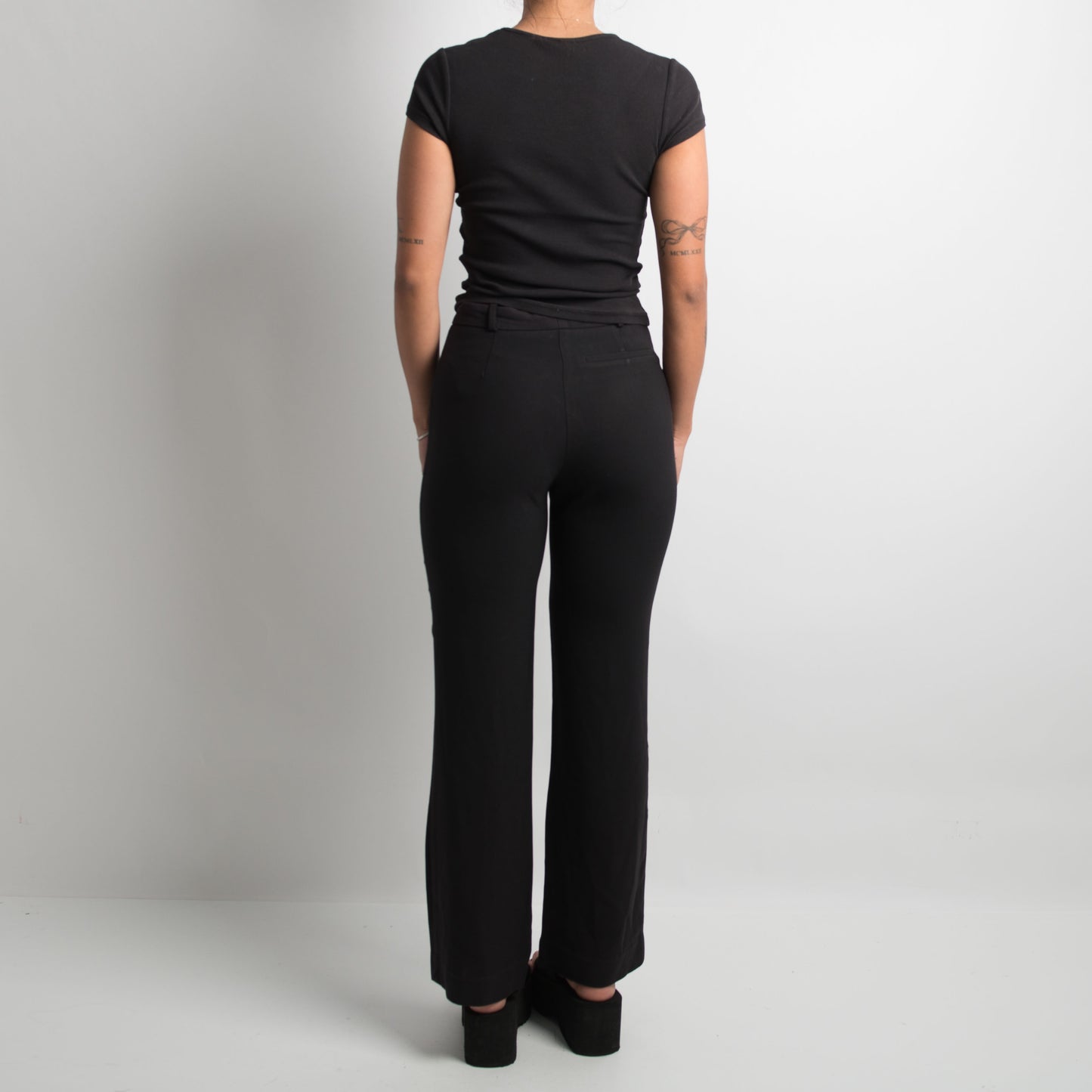 CLASSIC BLACK TROUSERS