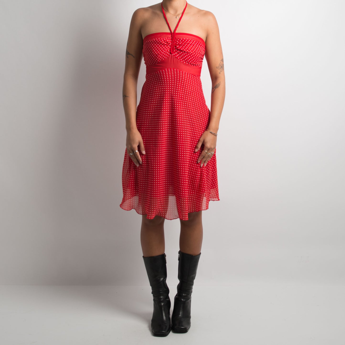 RED POLKA DOT SUNDRESS