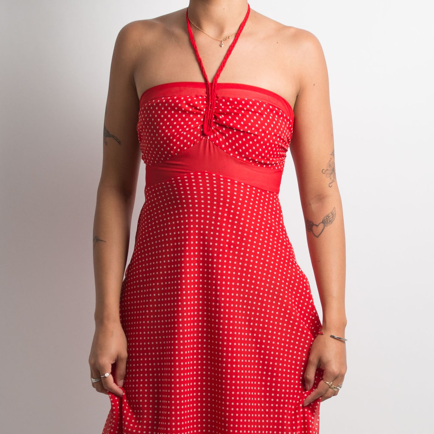 RED POLKA DOT SUNDRESS