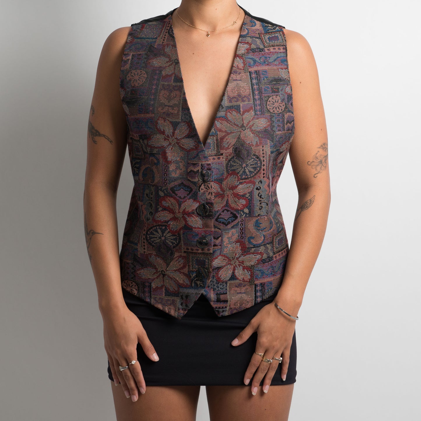 TAPESTRY WAISTCOAT VEST