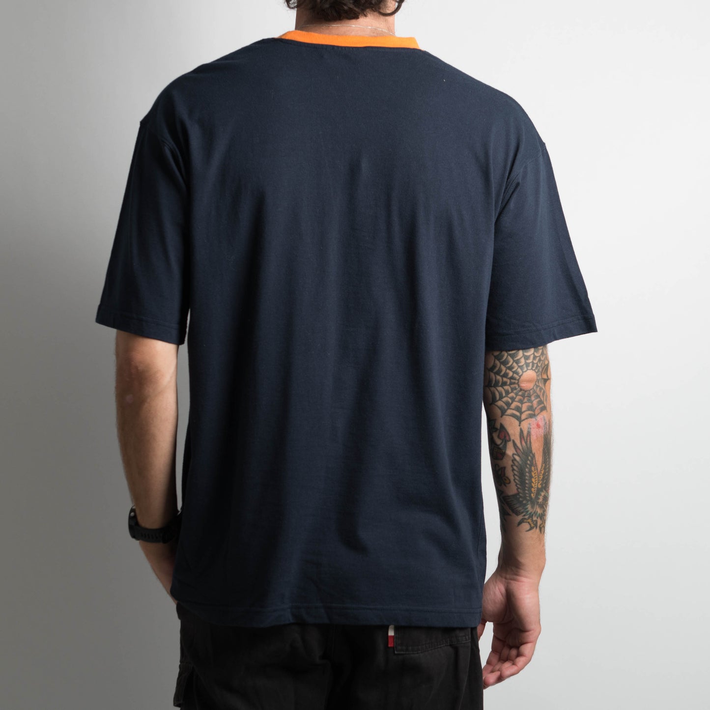 NAVY REEBOK TSHIRT