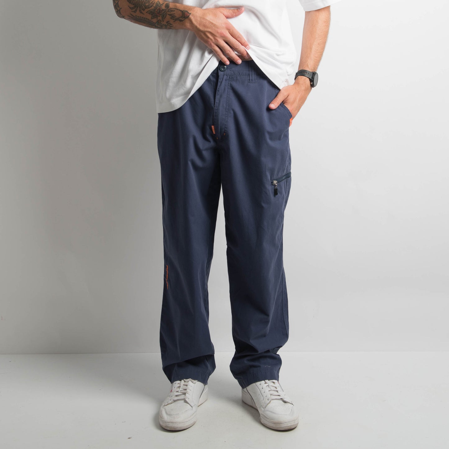 NAVY RIPCURL CARGO PANTS