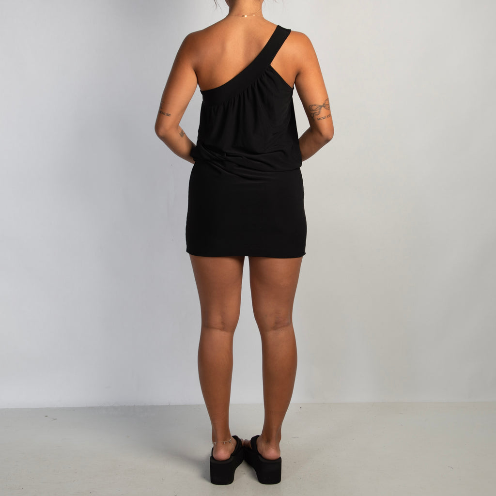 ONE SHOULDER MINI DRESS