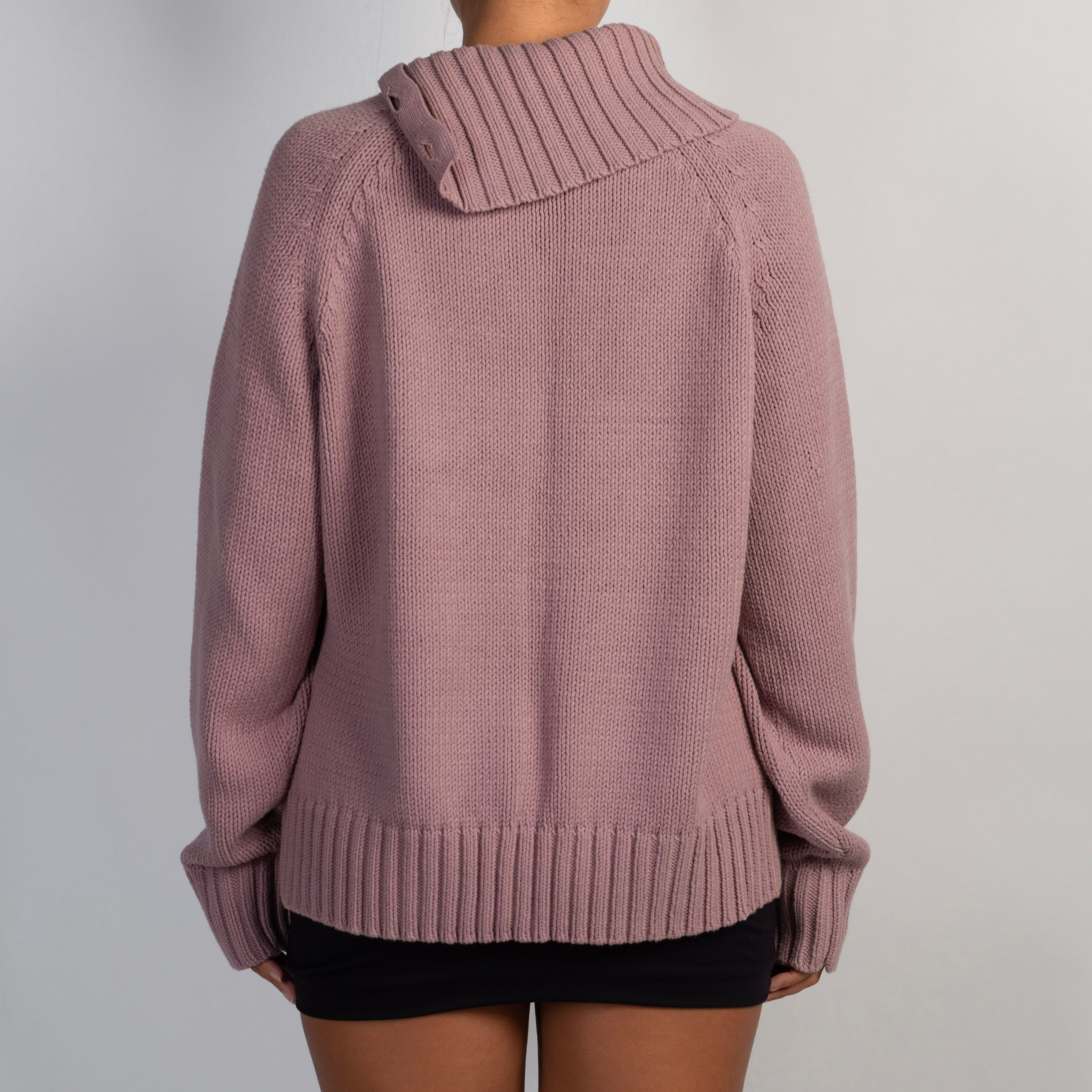 MAUVE KNIT SWEATER
