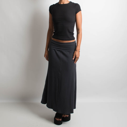 COTTON LONGLINE SKIRT