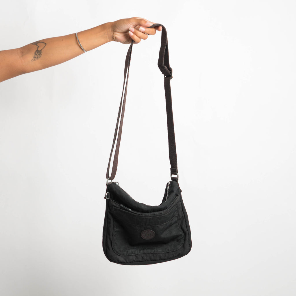 BLACK CROSS BODY BAG