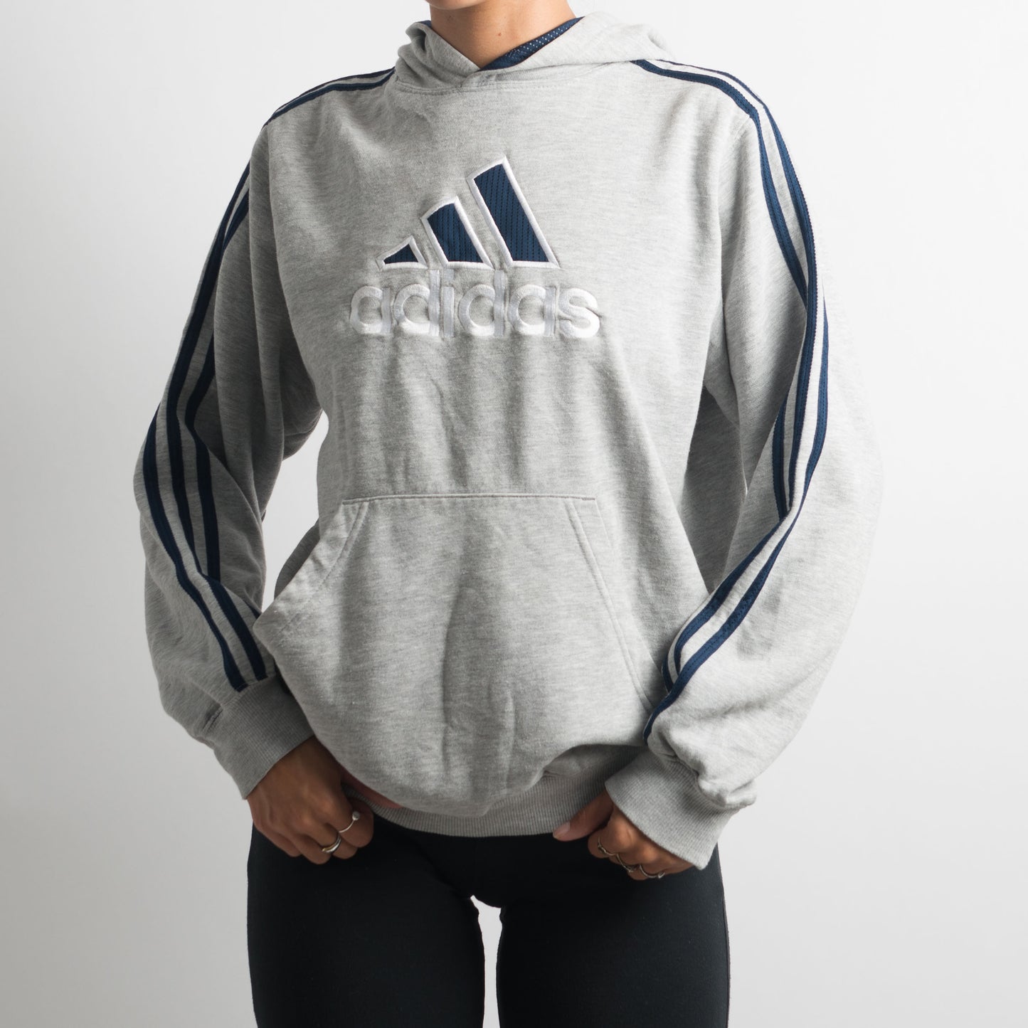 GREY ADIDAS HOODIE