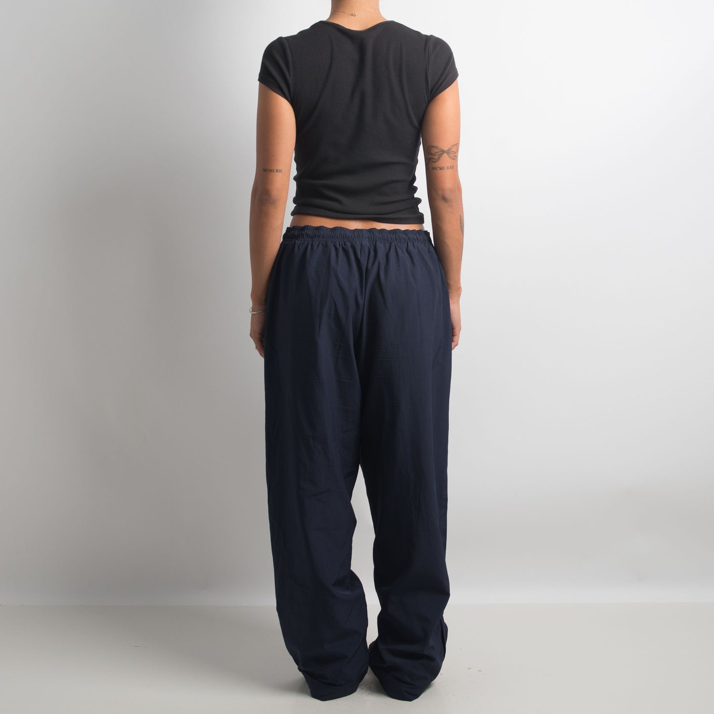 NAVY PUMA TRACKPANTS